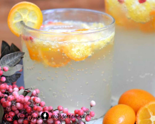 نوشیدنی زمستانی - شربت کامکوات - شربت کومکوات - دنیای نوشیدنی ها