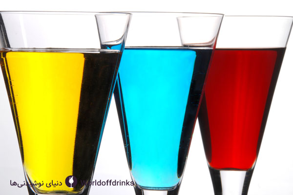 نوشیدنی برای مهمانی های کودکان - نوشیدنی با رنگ های جادویی