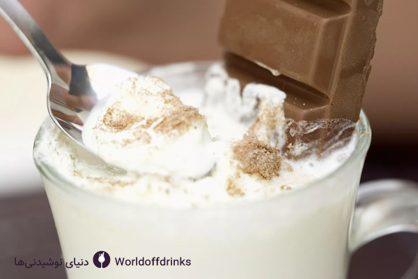دنیای نوشیدنی ها - طرز تهیه شکلات داغ - شکلات داغ آرژانتینی