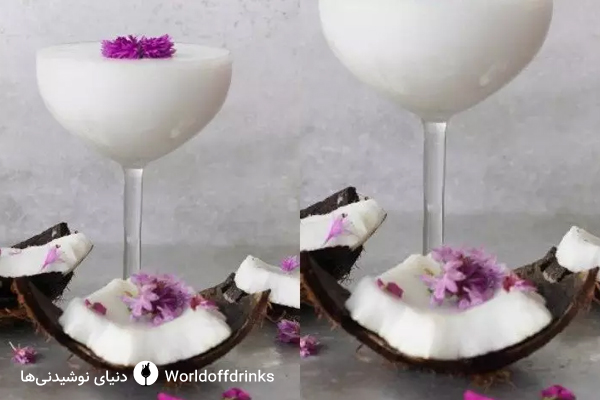 دنیای نوشیدنی ها - کوکتل دایکوری نارگیلی