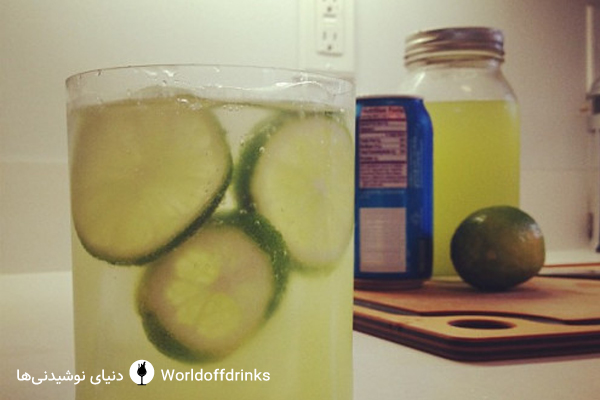 دنیای نوشیدنی ها - نوشیدنی غیرالکلی سودا لیمویی 