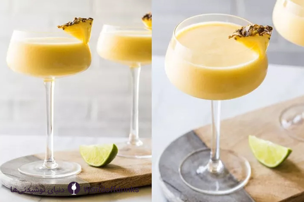 دنیای نوشیدنی ها - کوکتل دایکوری انبه آناناس یخی