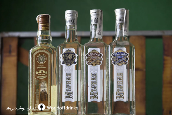 معروفترین نوشیدنی های روسیه - ودکا - دنیای نوشیدنی ها