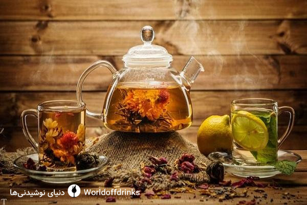 بهترین نوشیدنی های ایرانی - دنیای نوشیدنی ها - چای گیاهی - دمنوش
