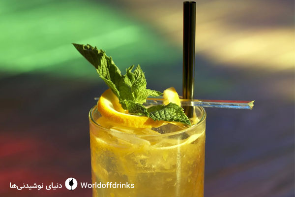 دنیای نوشیدنی ها - نوشیدنی کوکتل سنگاپوری - نوشیدنی کوکتل آسیایی