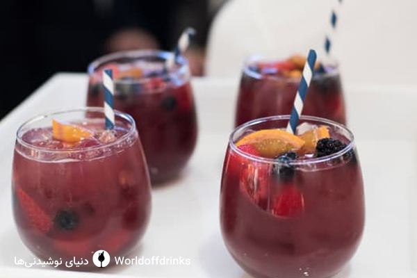 دنیای نوشیدنی ها - نوشیدنی های خوشمزه جهان - سنگریا - اسپانیا