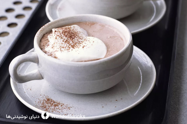 دنیای نوشیدنی ها - طرز تهیه شکلات داغ کافی شاپی هلندی