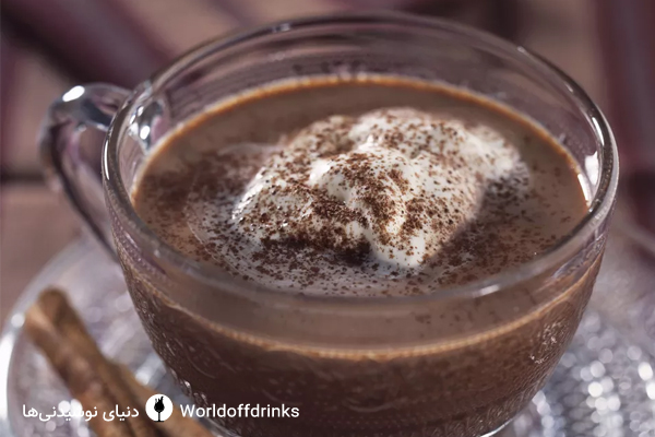 دنیای نوشیدنی ها - طرز تهیه شکلات داغ کافی شاپ - شکلات داغ ونیزی